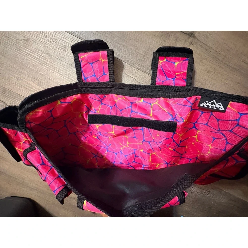 SupreGear Walker Bag Organizer Pouch Multi-Pocket Pink Mosaic Universal Fit